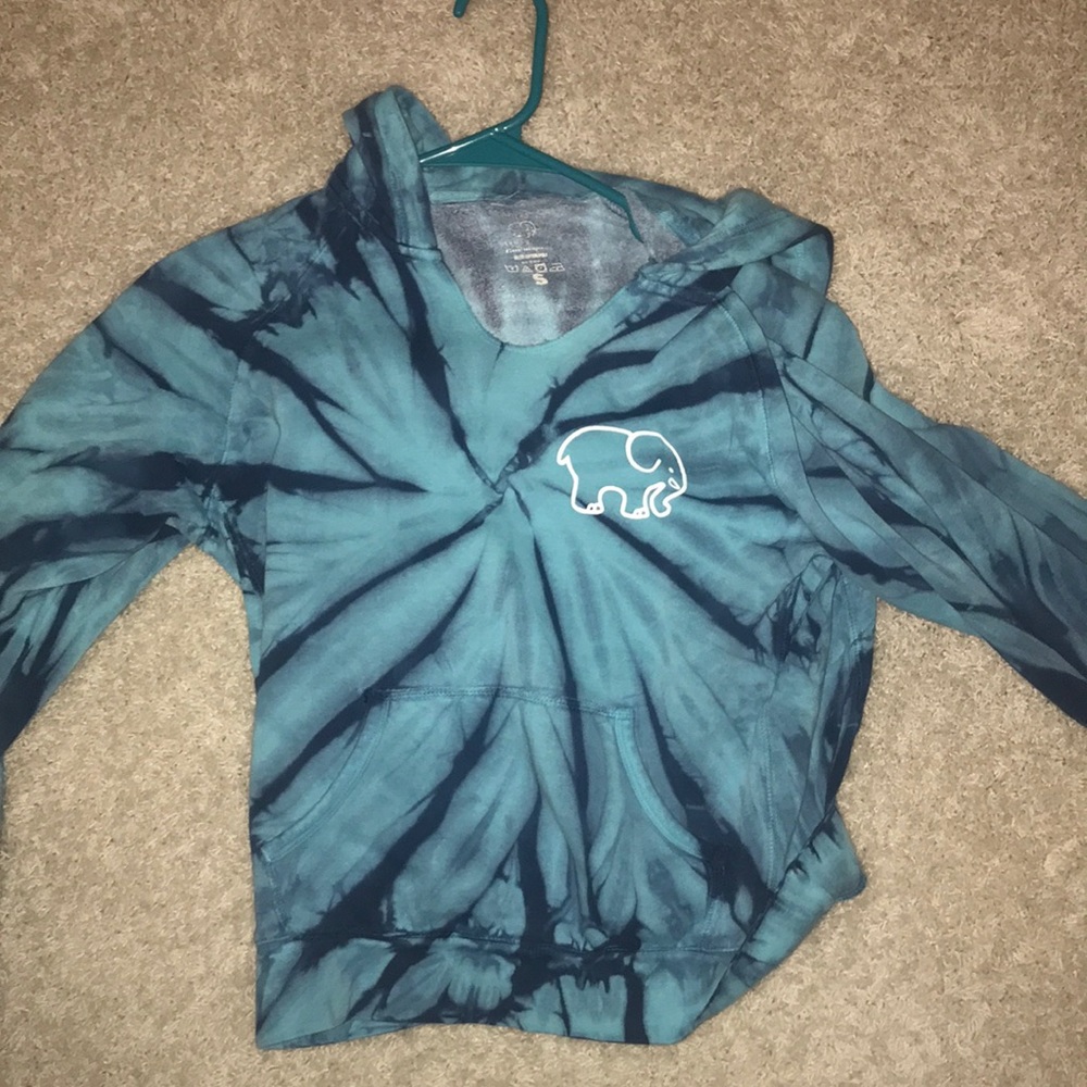 ivory ella tie dye hoodie
